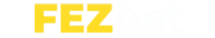Il logo distintivo e ben progettato del marchio Fezbet, che presenta in modo prominente il nome dell'azienda e l'identità visiva.