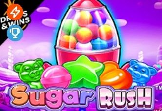 Un'immagine dolce e vivace del gioco 'Sugar Rush', che riflette l'atmosfera zuccherina e il potenziale di vincite entusiasmanti.